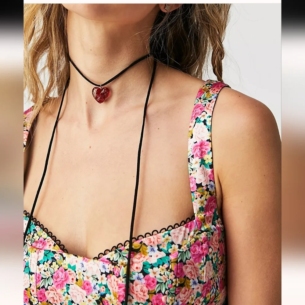 For Love & Lemons Gladiola Crop Top, Sz S - Picture 3 of 4